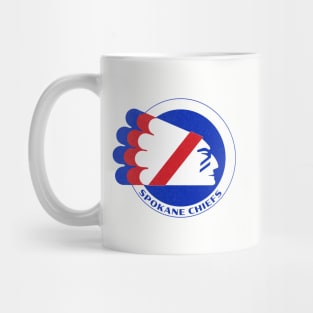 Defunct Spokane Chiefs WIHL Hockey 1982 Mug